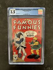Famous Funnies #129 CGC 3.5 Golden Age Comic Book 1945 EASTERN COLOR - *POP 1* picture