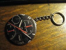 Raymond Weil Keychain - Repurposed Magazine Ad Logo Backpack Purse Clip Ornament picture