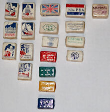 lot of 19 vintage sugar cubes France wrappers picture