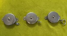 VINTAGE KEY-BAK  Retractable Key Holder With 24 Inch Steel Chain, Lot Of 3 picture