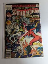 Spider-Woman 2 MARVEL 1978 1st Excaliber 1st Morgan Le Fay  News Stand Key picture