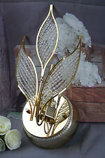 Rare Vintage Italian Wall sconce early 1980's Autumn leaves glass pearls  picture
