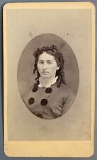 1880s Negro League Baseball House Of David Founder Mary Purnell Fostoria OH Cdv picture