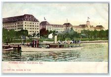 c1905's Poinciana Hotel Exterior Steamboat Palm Beach Florida Unposted Postcard picture
