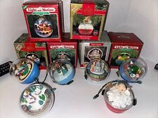 Hallmark Keepsake Magic Ornament ~ Light and Motion ~ Lot of 6 with Boxes 1B picture