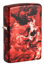 Zippo Spooky Skulls 540 Matte Windproof Lighter, 48772 picture