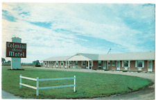 Colonial Acres Motel-Janesville, Wisconsin WI vintage unposted postcard picture