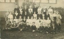 Maine Boothbay Harbor C-1910 School Class Photo Labbies RPPC Postcard 22-3014 picture