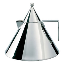 V丨Alessi Il Conico 90017 -Design Water Kettle with Handle, Stainless Steel, 2 lt picture
