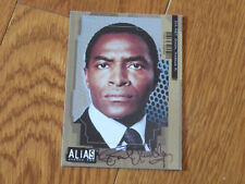 Carl Lumbly Autographed Hand Signed Card Alias Marcus Dixon picture