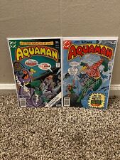 Aquaman #57 and #58 (1977) Comic Book Lot picture