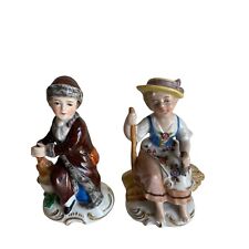 Sitzendorf Figures. Two Figures. Four Seasons And Summer picture
