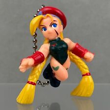 Vintage Capcom Street Fighter Cammy Game Keychain Figure Japan Import picture