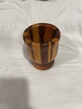 Vintage Multiple Wood Carved Bowl. picture