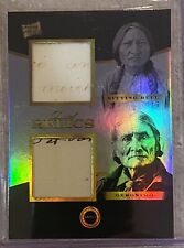 2024 PIECES OF THE PAST 1800’S DUAL HAND WRITING RELIC SITTING BULL GERONIMO picture