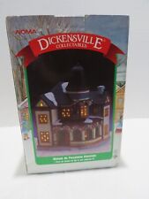 VTG 1997 DICKENSVILLE NOMA VICTORIAN VILLAGE HOUSE IN ORIGINAL BOX  W/LIGHT CORD picture