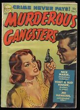 Murderous Gangsters #3 GD/VG 3.0 Avon Pre-Code Golden Age Crime picture