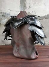Halloween Medieval pauldrons and gorget shoulder Larp costume~renaissance Knight picture