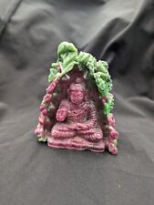 Ruby and Zoisite Buddha Carving  picture