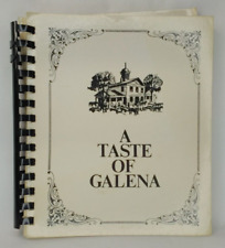 Recipes Taste Of Galena Hospital Spiral Binding Cookbook 1973 Cookery & Cuisine picture