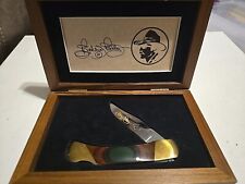 1/1 Richard Petty Bear MGC Limited Edition Knife #43 Of #rd Knives In Set picture