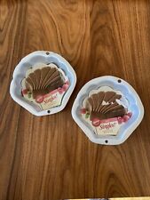 Lot Of 2 Wilton Seashell Mini Cake Pan Molds Single Personal 5in 2105-1106 Shell picture