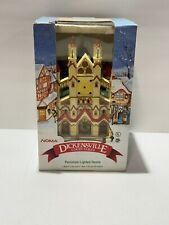 DICKENSVILLE CHRISTMAS VILLAGE LIGHTED PORCELAIN LIGHTED HOUSE CHURCH 1996 NOMA picture