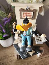 Rare Warner Brothers Daffy Duck Statue Happiness is Winning the Lottery picture