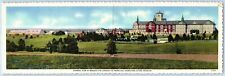 Clyde Missouri Postcard General View Benedictine Convent Perpetual Fold-Out 1940 picture