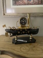 Pendulux Vintage Nautical Themed Steamboat Table Clock picture