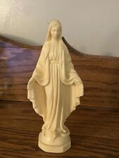 Vintage Madonna Figurine Made In Italy By A. Santinini picture