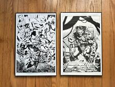 Justice League 18 cover Cyborg And X-Mex Weapon X  - Ivan Reis & Finch 2008 picture