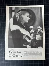 Vintage 1930s Greta Garbo Portrait picture