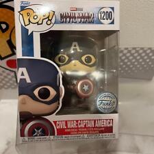 Funko Pop Marvel Civil War Captain America Limited Edition #T597 picture