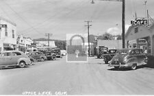 Street View Upper Lake California CA Reprint Postcard picture