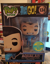 Funko Pop Aqualad #134 Legendary Droppp Exclusive Teen Titans Go LE 1,800 Pcs picture