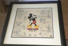 Framed Mickey Mouse Lumicel Walt Disney The Early Years Sound & Light Motion picture