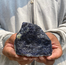 410g Large Iolite Dichroite Cordierite Water Sapphire Crystals Raw Specimen picture