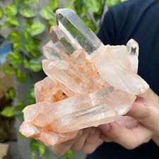 625g Natural White Clear Quartz Crystal Cluster Rough Healing Specimen picture