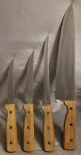 Lot of 4, Westminster High Carbon Steel Kitchen Blades Knives Vintage Japan picture