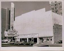 LG822 '80 Original Photo CREST THEATRE Fresno Business to be Razed Historic Bldg picture