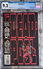 Deadpool: The Circle Chase #1 CGC 9.2 - 1993 - 1st Deadpool Solo  - White Pages picture