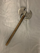 Vintage Medieval Style Castle War Ax Decorative Double Sided Ax  picture