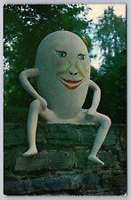 Humpty-Dumpty-The Gingerbread Castle Hamburg NJ VTG Postcard c1957-Rare Closeup picture