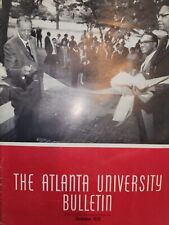 Super Rare Vintage the Atlanta University Bulletin December 1970 picture