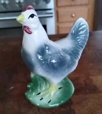vintage ceramic chicken picture