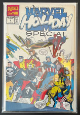 MARVEL HOLIDAY SPECIAL #1 (Marvel, December 1991) Copper Age Christmas 1991 RARE picture