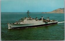 USS Monticello LSD-35 Navy Ship Postcard W177 picture