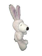 Peanuts Snoopy Easter bunny Outfit  Plush Stuffed Animal Dog Cap Ears picture