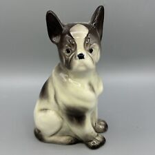 Vtg WRISLEY’s Boston Terrier English French Bulldog Ceramic 6.5